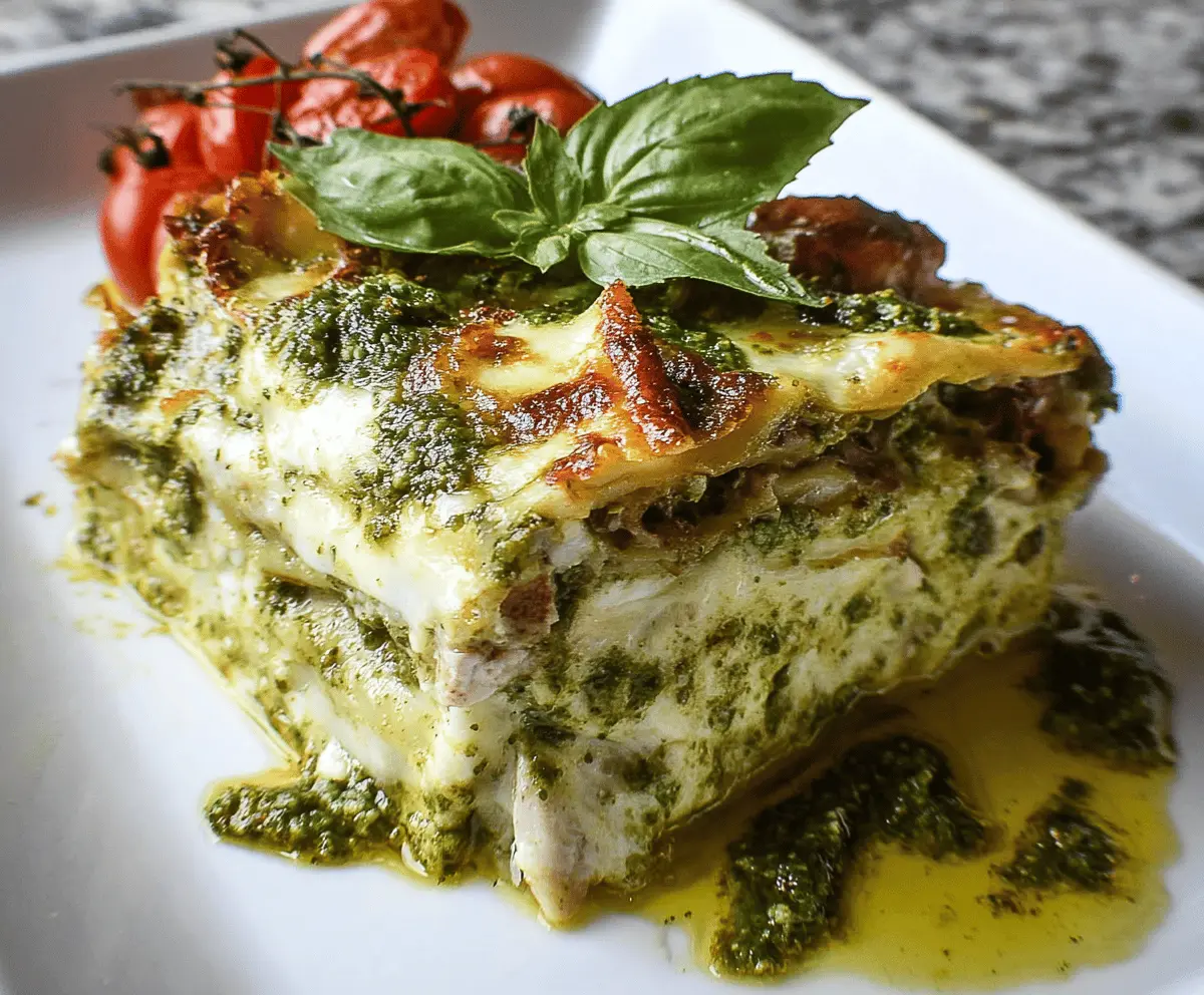 Easy Pesto Lasagna Recipe: Your Crowd-Pleasing Summer Dinner